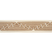 Load image into Gallery viewer, Schumacher Galloway Tape Trim 77211 / Brown