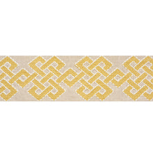 Load image into Gallery viewer, Schumacher Chesterton Tape Trim 77220 / Yellow