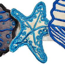 Load image into Gallery viewer, Schumacher Sea Treasures Tape Trim 77260 / Blue