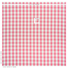 Load image into Gallery viewer, SCHUMACHER CAMDEN COTTON CHECK FABRIC 77321 / MAGENTA