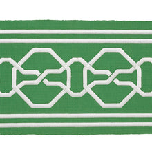 Load image into Gallery viewer, Schumacher Malmaison Tape Trim 77351 / Green