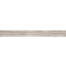 Load image into Gallery viewer, Schumacher Trento Beaded Tape Trim 77380 / Platinum