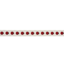 Load image into Gallery viewer, Schumacher Ladybird Tape Trim 77390 / Red &amp; Ivory