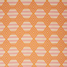 Load image into Gallery viewer, SCHUMACHER MANTA PERFORMANCE FABRIC 77440 / PINK &amp; ORANGE