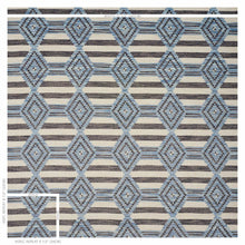 Load image into Gallery viewer, SCHUMACHER MANTA PERFORMANCE FABRIC 77442 / BLUE