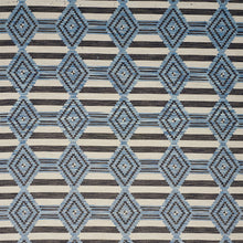 Load image into Gallery viewer, SCHUMACHER MANTA PERFORMANCE FABRIC 77442 / BLUE