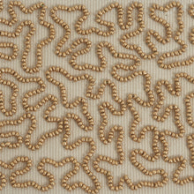 Load image into Gallery viewer, Schumacher Vermicelli Beaded Tape Trim 77481 / Gold