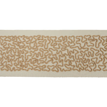 Load image into Gallery viewer, Schumacher Vermicelli Beaded Tape Trim 77481 / Gold