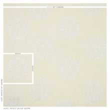 Load image into Gallery viewer, SCHUMACHER ISLA HAND EMBROIDERY FABRIC 77491 / IVORY