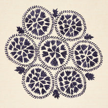 Load image into Gallery viewer, SCHUMACHER ISLA HAND EMBROIDERY FABRIC 77492 / SLATE