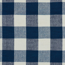 Load image into Gallery viewer, SCHUMACHER BARNES PERFORMANCE CHECK FABRIC 77550 / BLUE