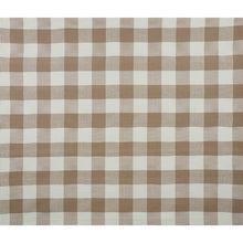 Load image into Gallery viewer, SCHUMACHER BARNES PERFORMANCE CHECK FABRIC 77551 / NATURAL