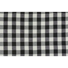 Load image into Gallery viewer, SCHUMACHER BARNES PERFORMANCE CHECK FABRIC 77552 / BLACK