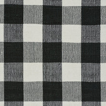 Load image into Gallery viewer, SCHUMACHER BARNES PERFORMANCE CHECK FABRIC 77552 / BLACK