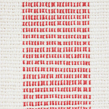 Load image into Gallery viewer, SCHUMACHER KETLEY PERFORMANCE STRIPE FABRIC 77561 / RED