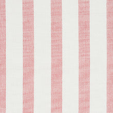 Load image into Gallery viewer, SCHUMACHER KETLEY PERFORMANCE STRIPE FABRIC 77561 / RED