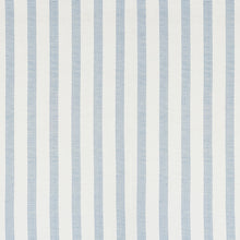 Load image into Gallery viewer, SCHUMACHER KETLEY PERFORMANCE STRIPE FABRIC 77562 / BLUE