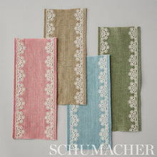Load image into Gallery viewer, Schumacher Cecily Tape Trim 77572 / Rose