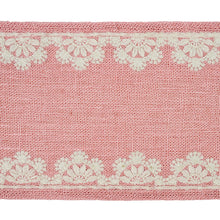 Load image into Gallery viewer, Schumacher Cecily Tape Trim 77572 / Rose
