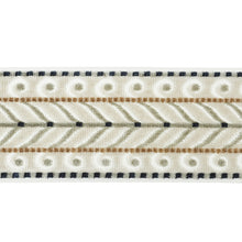 Load image into Gallery viewer, Schumacher Marion Velvet Tape Trim 77620 / Ivory