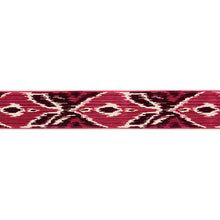 Load image into Gallery viewer, Schumacher Xenia Velvet Tape Trim 77631 / Magenta