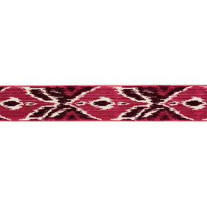 Schumacher Xenia Velvet Tape Trim 77631 / Magenta