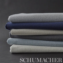 Load image into Gallery viewer, Schumacher Albert Performance Cotton Fabric 77803 / Sky