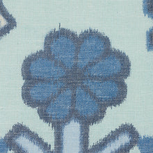 Load image into Gallery viewer, SCHUMACHER CHUSKA WARP PRINT FABRIC 78141 / BLUE