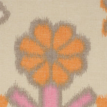 Load image into Gallery viewer, SCHUMACHER CHUSKA WARP PRINT FABRIC 78142 / PINK &amp; ORANGE