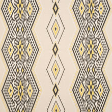 Load image into Gallery viewer, SCHUMACHER BAYETA EMBROIDERY FABRIC 78152 / YELLOW &amp; NEUTRAL