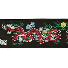 Load image into Gallery viewer, Schumacher Lili Dragon Tape Trim 78170 / Black
