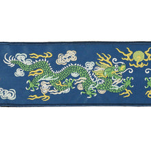 Load image into Gallery viewer, Schumacher Lili Dragon Tape Trim 78171 / Blue