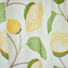 Load image into Gallery viewer, SCHUMACHER CELINDA EMBROIDERY FABRIC 78300 / YELLOW