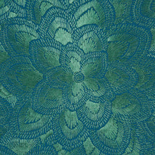 Load image into Gallery viewer, SCHUMACHER LOTUS EMBROIDERY FABRIC 78342 / JADE