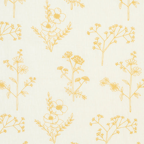 SCHUMACHER LISBETH EMBROIDERY FABRIC 78362 / MARIGOLD