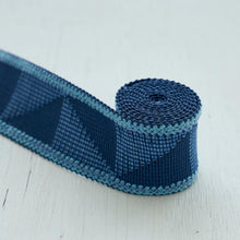 Load image into Gallery viewer, Schumacher Teague Tape Indoor/Outdoor Trim 78530 / Blue