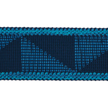 Load image into Gallery viewer, Schumacher Teague Tape Indoor/Outdoor Trim 78530 / Blue