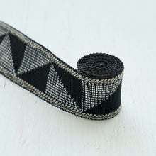 Load image into Gallery viewer, Schumacher Teague Tape Indoor/Outdoor Trim 78532 / Black