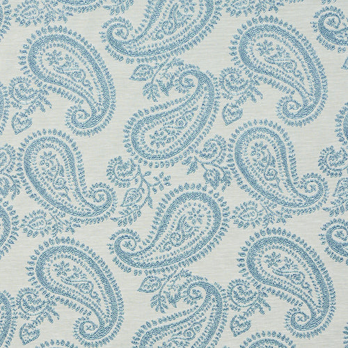 SCHUMACHER MILENA PAISLEY FABRIC 78721 / SKY