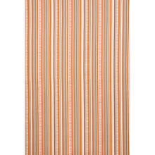 Load image into Gallery viewer, SCHUMACHER ZUNI STRIPE FABRIC 78732 / ORANGE &amp; PINK