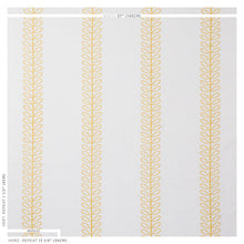 Load image into Gallery viewer, SCHUMACHER CAMILE EMBROIDERY FABRIC 78740 / YELLOW