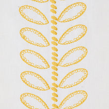 Load image into Gallery viewer, SCHUMACHER CAMILE EMBROIDERY FABRIC 78740 / YELLOW