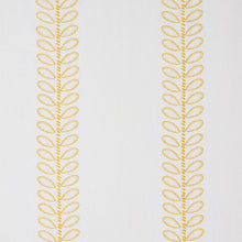 Load image into Gallery viewer, SCHUMACHER CAMILE EMBROIDERY FABRIC 78740 / YELLOW