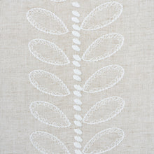 Load image into Gallery viewer, SCHUMACHER CAMILE EMBROIDERY FABRIC 78741 / NATURAL