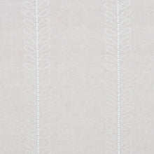 Load image into Gallery viewer, SCHUMACHER CAMILE EMBROIDERY FABRIC 78741 / NATURAL
