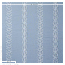 Load image into Gallery viewer, SCHUMACHER CAMILE EMBROIDERY FABRIC 78742 / SKY
