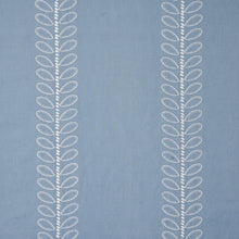 Load image into Gallery viewer, SCHUMACHER CAMILE EMBROIDERY FABRIC 78742 / SKY
