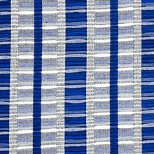 Load image into Gallery viewer, Schumacher Palopo Hand Woven Stripe Fabric 78822 / Azul