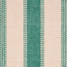 Load image into Gallery viewer, Schumacher Ipala Hand Woven Stripe Fabric 78832 / Duck Egg