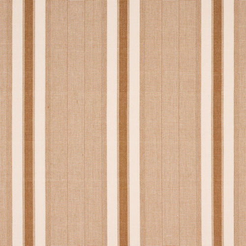 Schumacher Ipala Hand Woven Stripe Fabric 78835 / Carmel